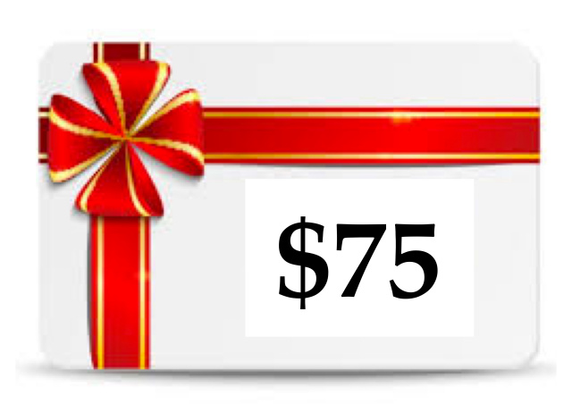 $75 Gift Certificate